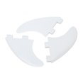 thumbnail image 2 of Inflatable Surfboard Fin, Paddle Board Fin 3PCS Exquisite  For Outdoor Black,White,Translucent, 2 of 8