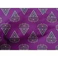 thumbnail image 4 of oneOone Cotton Poplin Fabric Leaves & Floral Block Printed Craft Fabric BTY 42 Inch Wide, 4 of 4