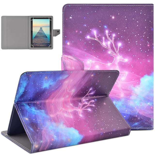 9"-10.1" Inch Universal Tablet Case Protective Cover Stand Folio Case for 9 10 10.1 Inch for Android Samsung Touchscreen Tablet FL Universal 9-10.1inch