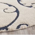 thumbnail image 3 of SAFAVIEH Florida Douglas Floral Vines Shag Area Rug, 3 of 6