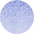 thumbnail image 1 of Ahgly Company Machine Washable Indoor Round Transitional Lavender Blue Area Rugs, 6' Round, 1 of 7