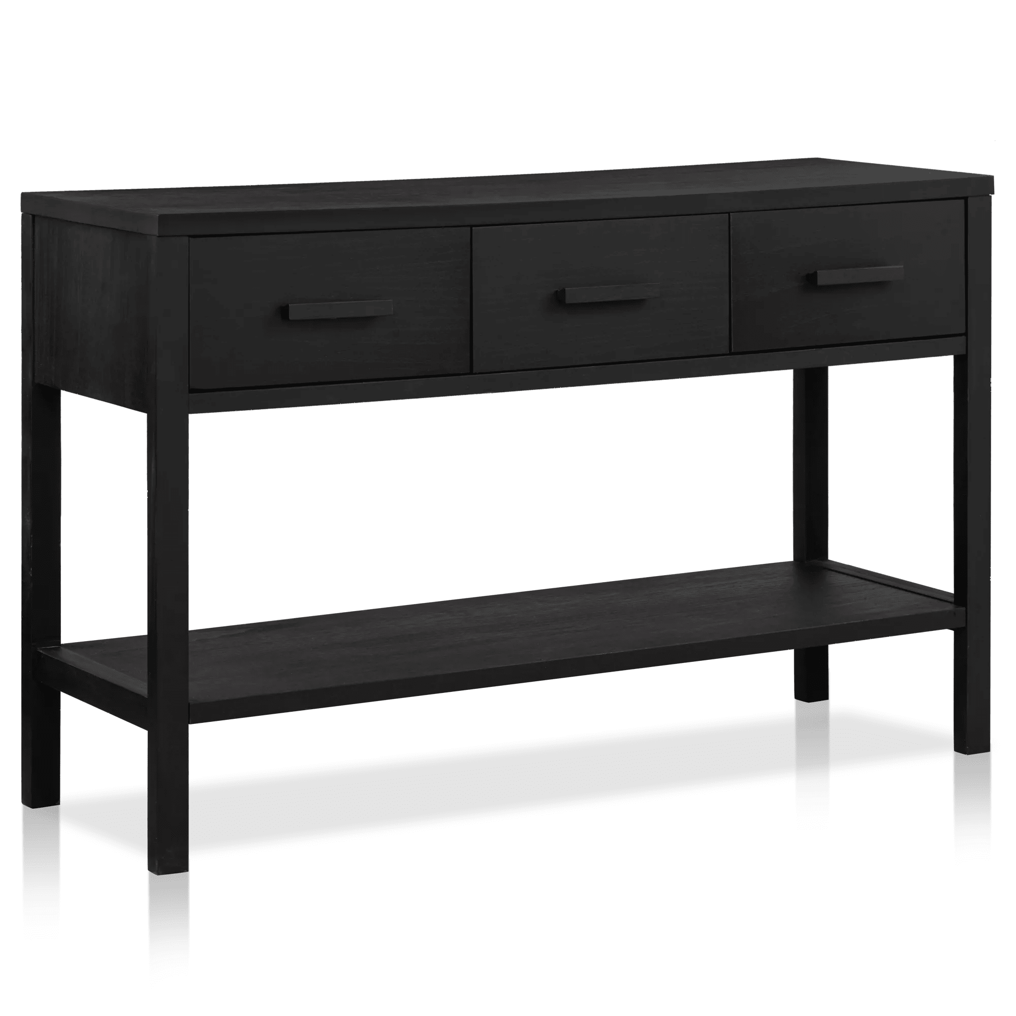 Bouclair Black Veneer 3-Drawer Console - Walmart.ca