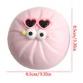 thumbnail image 2 of Bun Shaped Stress Relief Fidget Toy, Slow Rising TPR Squeeze Bun, Soft Decompression Therapy Toy for Kids Adults, 1 Pack, Blue, 2 of 6