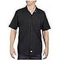 thumbnail image 3 of Dickies Mens Industrial Short Sleeve Work Shirt, M, Black, 3 of 4