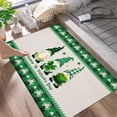 thumbnail image 4 of Wzzjkit St. Patrick's Day Door Mat - Super Absorbent Quick Dry Front Mats Bath Rug Rubber Backing Non Slip Washable Carpet - St Patricks Day Decorations Door Mat Outside Entrance, 4 of 6