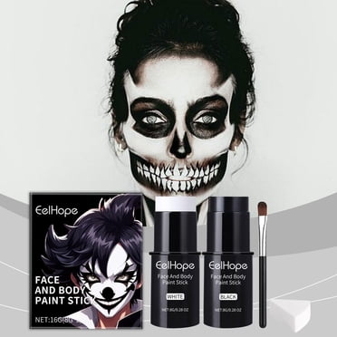 Rkxzts Soins de Beauté, Ensemble de Bâtons de Peinture d'Halloween Visage Corps Peinture Maquillage Maquillage Clown Bâtons Colorés HWRETIE HWRETIE