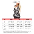 thumbnail image 3 of Cardigan Sans Manches, Veste Sans Manches pour Femmes pour Intérieur Rouge, à Carreaux, 3 of 5