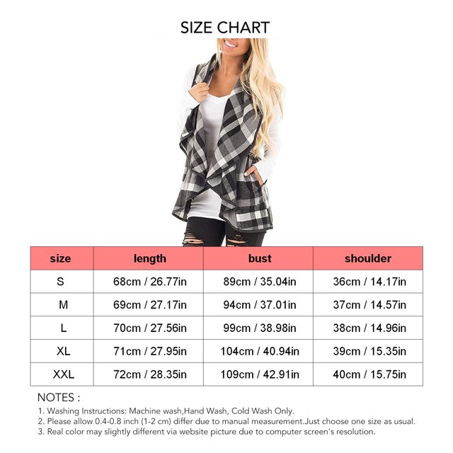 Cardigan Sans Manches, Veste Sans Manches Motif Imprimé Doux pour Femmes pour Intérieur Rouge, à Carreaux