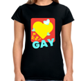 thumbnail image 3 of It's OK to Be Gay Equality Gay Pride Rainbow Gay Rights LGBT Womens Shirts, 3 of 6