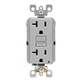 thumbnail image 1 of Leviton GFNT2-KGY 20 A 125 V Prise GFCI Gris, 1 of 3
