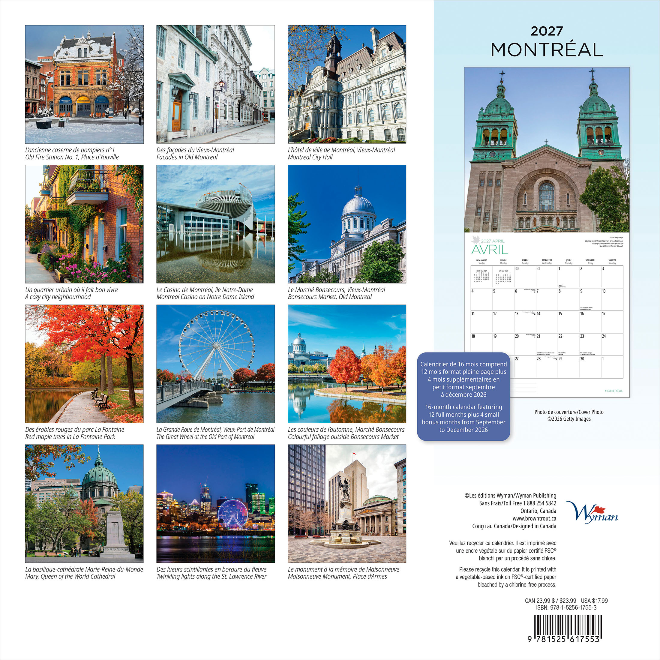 Montréal 2027 Format carré Français/Anglais