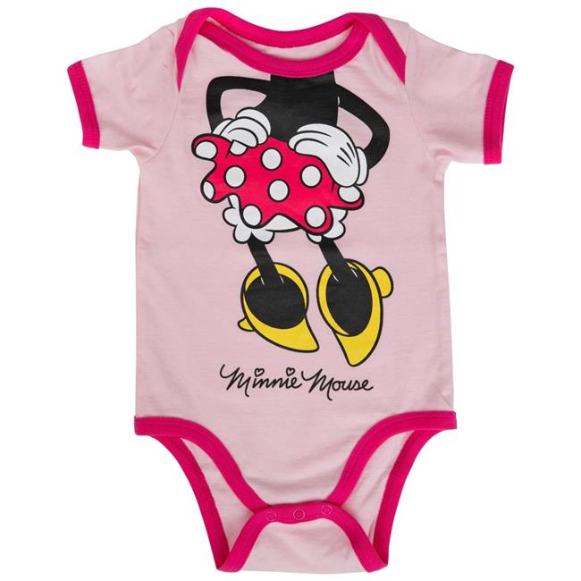 Mickey Mouse 821618-12months I Am Minnie Mouse Infant One Piece, 12 Months