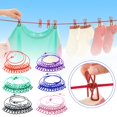thumbnail image 4 of 1.8m clothesline with clip, retractable windproof clothesline NEW F1U1, 4 of 9