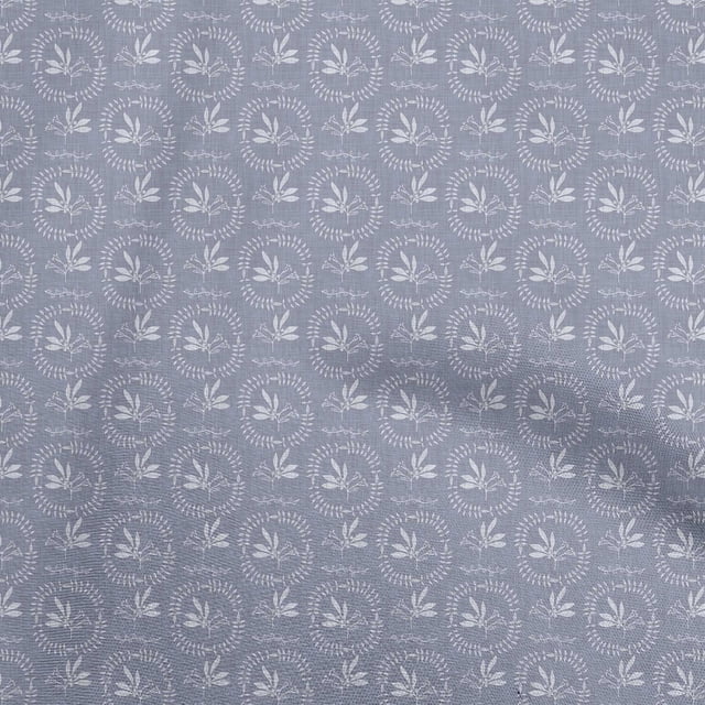 oneOone Polyester Spandex Coin Gray Fabric Block Fabric For Sewing Printed Craft Fabric By The Yard 56 Inch Wide-N1