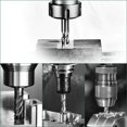 thumbnail image 4 of 10Pcs End Mills 1.5-6Mm 4 Flute Cutter Drill Bit Cutter Tools, Metal Straight Shank Round Drill Bit Set Tool Set For Woodworking Aluminum Steel Titanium, 4 of 5