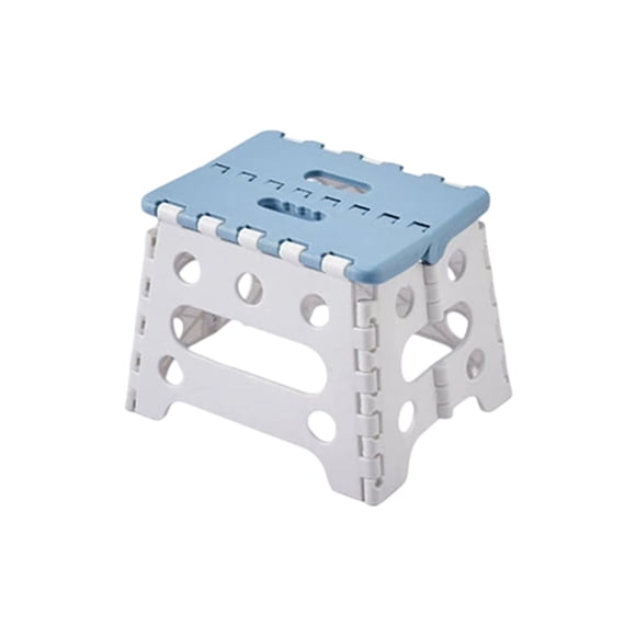 Mlkoz Garden Folding Stool - Heavy Duty Thickened Plastic Portable Seat for Outdoor Camping, Fishing, Patio & Home Use