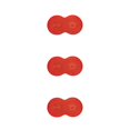 thumbnail image 2 of VONKY Tapis pour Chat Durable et Longue Durée Tapis pour Animaux de Compagnie Mignon et Pratique Variété de Styles Rouge 3Set, 2 of 6