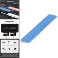 thumbnail image 3 of ziyahi PU Keyboard Wrist Rest Pad Anti-Skid Cushion for Desktop Computer Home 61-Keys Blue, 3 of 9