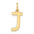 thumbnail image 1 of Diamond2Deal 14K Pendentif Initial Lettre J en Or Jaune pour Femmes, 1 of 3