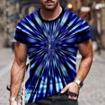 thumbnail image 1 of DPTALR T-Shirt Décontracté pour Hommes Col Rond Impression Numérique 3D Manches Courtes Entraînement Physique Sports, 1 of 5