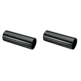 thumbnail image 1 of 2 Pcs Glissière de Guitare Noire en Acier Inoxydable avec Doigt, 1 of 8