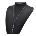thumbnail image 2 of HOOUN 7 Balance Beaded Pretty Necklace Natural Stone Yoga Prayer, 2 of 4