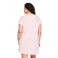 thumbnail image 3 of George Women's Plus Short-Sleeve Sleepshirt, 3 of 6