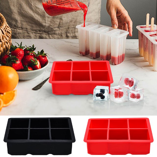 Prime Deals! Gspmoly Ice Making Household Ice Tray Refrigerator Ice Box Internet Famous Ice Tray Prime Deals