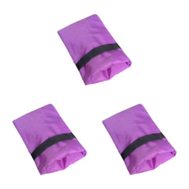 kurtrusly Winter Covers For Garden Waterproof And Dustproof Easy To Frost Protection Polyester Thickened Outdoor Cover purple 3Set
