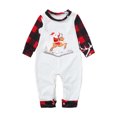 thumbnail image 1 of Noël Pajamas Noël Tenue Parent-Enfant Bébé Imprimé Famille Assortie Pajamas Ramper Filles Pajamas en Liquidation, 1 of 5