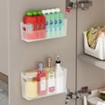 thumbnail image 2 of Binwennn Cup Drying Rack with Tray Small Drying Rack over The Shelf Desktop Storage Wall Storage Dormitory Artifact Wall Mounted Student Dormitory Bunk Bed No Need To Hit, 2 of 5