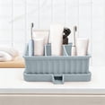 thumbnail image 1 of EGNMCR Bacs de Rangement, Conteneurs de Rangement Silicone Brosse à Dents Dentifrice Boîte de Rangement Rack Salle de Bain Étagère de Rangement Ensemble de Lavage Salle de Bain Produit de Beauté Boîte de Rangement Silicone, 1 of 6