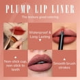 thumbnail image 4 of Sharpenable Lipstick Pencil Lip Line Precise Tips Lip Crayon Lip Gloss Lip Stain Lipstick Makeup Lasting 24 Hours Lipstick Pencil Set For Women, Color Lipstick, 4 of 8