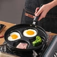 thumbnail image 4 of Non-Stick Fry Pan for Breakfast Eggs Pancakes Aluminum Hamburger Pan Easy Release Durable Nonstick Cookware, 4 of 7