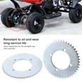 thumbnail image 4 of 44t Sprocket Chain Sprocket Replacement Dirt Bike Sprocket Atv Accessory Pair Of T8F 44T 2.1in Rear Chain Sprocket For 43cc 49cc Mini Pocket Dirt Bike Gas Scooter ATV, 4 of 8