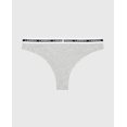 thumbnail image 2 of Icons Thong Panty in Heather Grey, 2 of 2