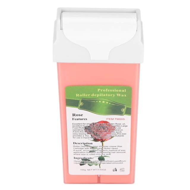 Hair Removal Roll On Wax 100g, Long Lasting Smoothness, Remove Hair From Roots, Material, Safe and Mild Ingredients, 3 Types Available