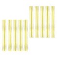 thumbnail image 1 of Binding Spines, Manual Bound 30 Holes Aging Resistant Binding Coils  For Office Yellow, 1 of 8
