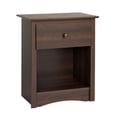 thumbnail image 4 of Prepac Fremont 1-Drawer Espresso Tall Nightstand, 4 of 5