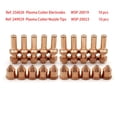 thumbnail image 1 of 20 Pcs Forspectrum 875 Auto-Line Xt60 Cutting Torch Plasma Cutting Tools Electrode 256026 Wsp-20019 Tip 249929 Wsp-20023, 1 of 8
