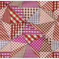 thumbnail image 5 of oneOone Cotton Poplin Twill Red Fabric Check Patchwork Sewing Craft Projects Fabric Prints By Yard 56 Inch Wide, 5 of 5