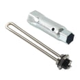 thumbnail image 1 of DYNWAVECA RV Water Heaters Replacement of Water Heaters Part 520900 120V Steel 1440W Replacement Sturdy RV Electric Water Heaters 2 Piece, 1 of 9