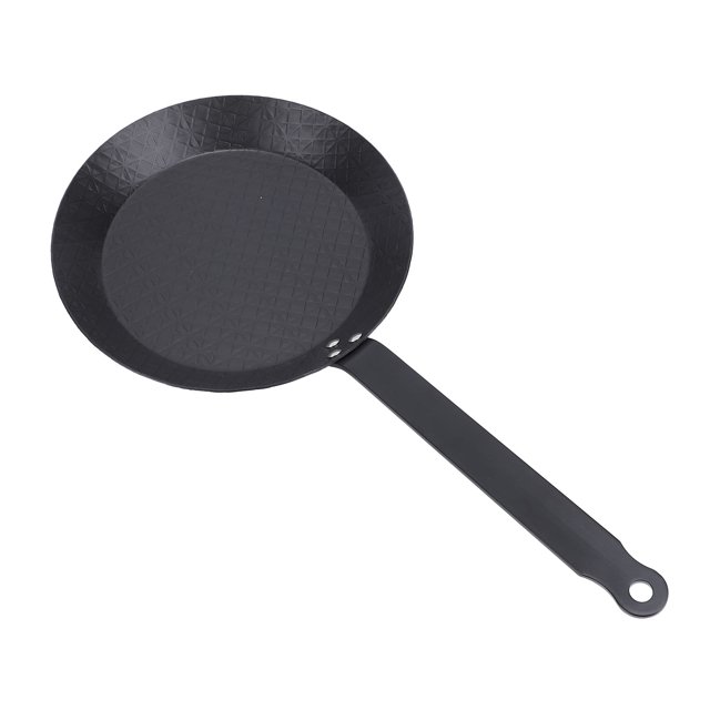 Non Stick Frying Pan, Carbon Steel Frying Pan Skillet, Cookware with Comfortable Handle, Smokeless Design, Indoor Outdoor Cooking