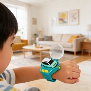 Dvkptbk remote car Mini Remote Control Car Watch Toy RC Mini Car with Watch Controller USB Rechargeable RC Car Toy with Colorful Lights Cute Wrist Watch RC Car Toy Gift