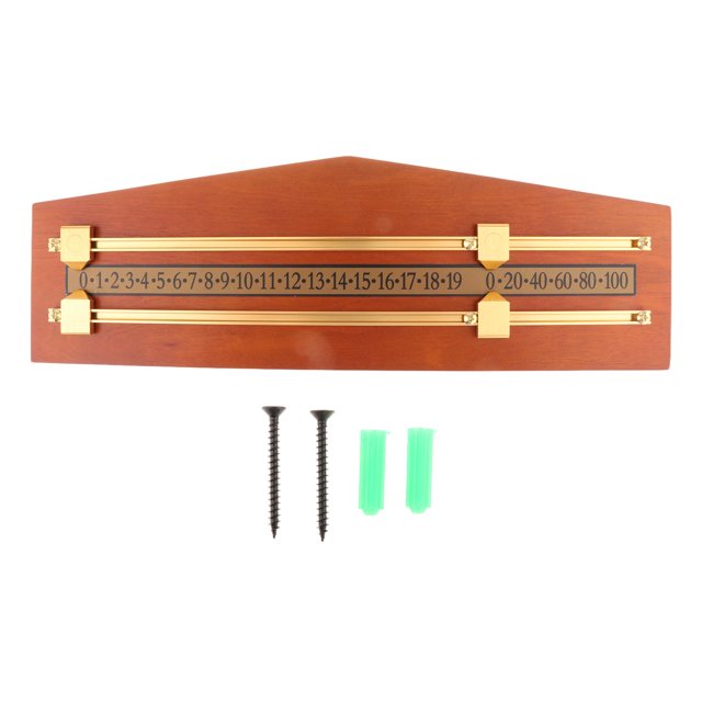 koolsoo Tableau de Score de Billard Snooker Fournitures pour la Maison Jaune