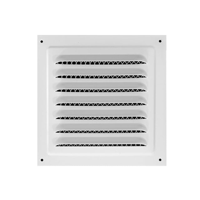 Rongfmy Metal Vent Cover Encrypted Grid Air Return Grille for Office Ceiling Kitchen 20cmx20cm