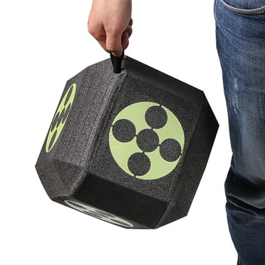 18 Sides 3D Archery Target Self Healing XPE Foam Target Dice Cube for Arrows