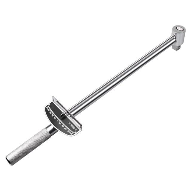 S SERENABLE Beam Torque Wrench Car Hand Repair Tools Torque Spanner for Car Vehicle Auto 500N 1.45kg