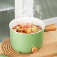 thumbnail image 1 of Mini Hot Pot for Ramen & Noodles | Portable Electric Cooker for Soup, Pasta & Dorm Rooms, 1 of 6