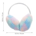 thumbnail image 2 of Cache-oreilles en Peluche Hiver Chaud Cache-Oreilles en Forme de Cœur pour Femmes Filles, 2 of 9